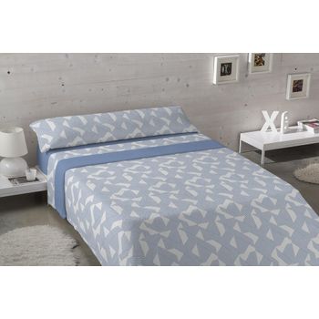 Juego De Sábanas Térmicas De Invierno, Ropa De Cama 3 Piezas (cama 150,  Curvas Rosa)- Home Mercury con Ofertas en Carrefour