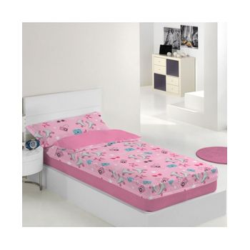 COTTON ARTean - Saco nordico con relleno Clara Cama 90 x 190/200 rosa