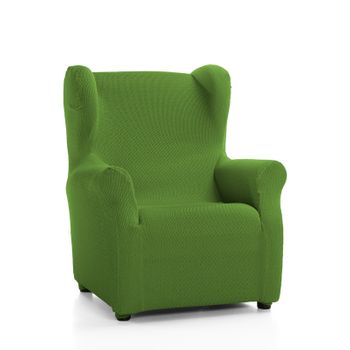 Funda De Sillon Orejero Elástica Adaptable Beta, 1 Plaza - 70 - 110 Cm.  Naranja Estoralis con Ofertas en Carrefour