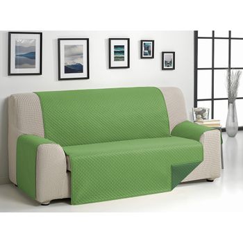 Funda De Sofa Elástica Adaptable Vega, 4 Plazas - 210 - 240 Cm. Naranja  Estoralis con Ofertas en Carrefour