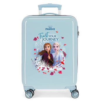 Maleta De Cabina Frozen Trust Your Journey Rígida 55cm