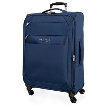 Maleta Mediana Roll Road Royce 66cm Azul