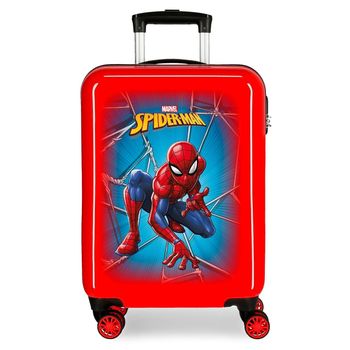 Maleta De Cabina Spiderman Black Rígida 55cm