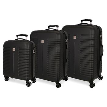 Maletas De Viaje Rígidas Cabina Y Mediana Extensible De Abs T71515  Mandarina con Ofertas en Carrefour