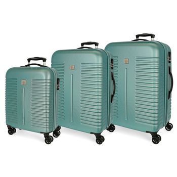 Maletas De Viaje Rígidas Cabina Y Mediana Extensible De Abs T71515  Mandarina con Ofertas en Carrefour