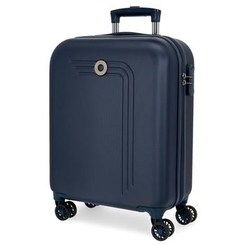 Maleta De Cabina Movom Riga Rígida 55cm Azul Marino