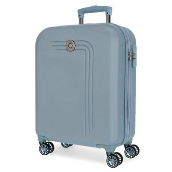 Maleta De Cabina Movom Riga Rígida 55cm Azul Claro