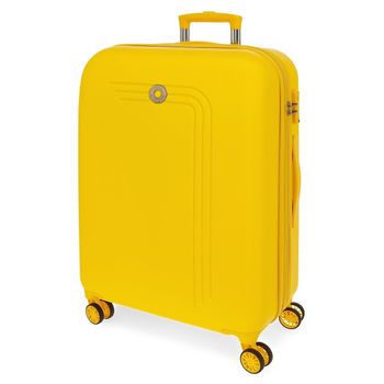 Maleta Grande Movom Riga Rígida 80cm Amarillo