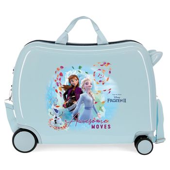 Maleta Infantil Frozen Awesome Moves Con 2 Ruedas Multidireccionales