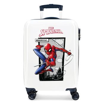 Maleta De Cabina Spiderman Action Rígida 55cm