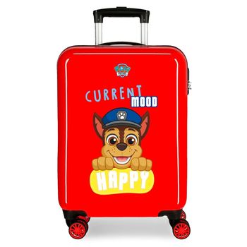 Maleta De Cabina Patrulla Canina Playful Rígida 55cm Rojo