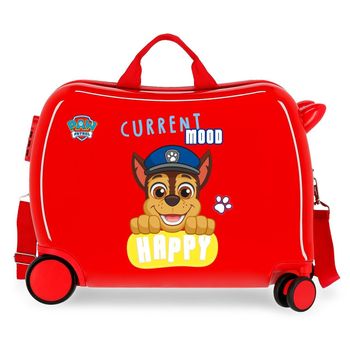 Maleta Infantil La Patrulla Canina Rojo 50 Cm