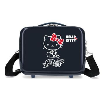 Neceser Abs Girl Gang Hello Kitty Adaptable A Trolley Azul Marino