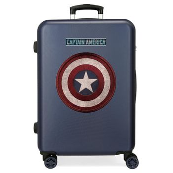 Maleta Mediana Captain America Rígida 68cm