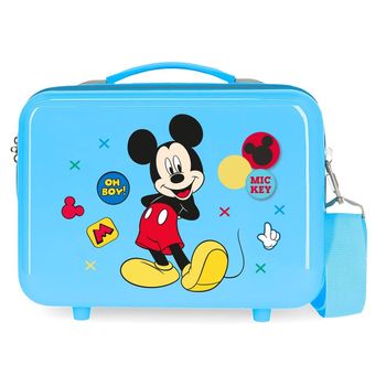 Neceser Adaptable A Trolley Mickey Enjoy The Day Oh Boy Azul