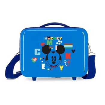 Neceser Abs Mickey Shape Shifter Adaptable Azul