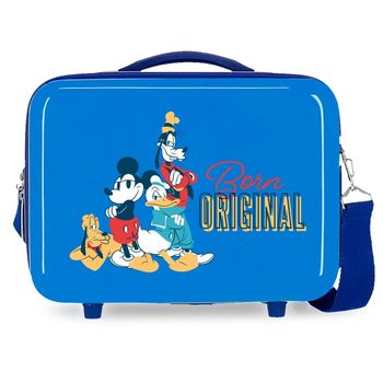 Neceser Abs Mickey Born Original Adaptable Azul