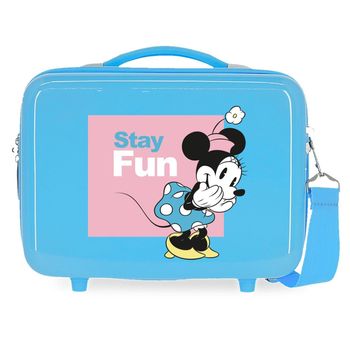 Neceser Adap. Abs Minnie Stay Fun Adaptable Azul Claro