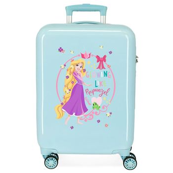 Maleta De Cabina Rapunzel Princess Celebration Rígida 55cm