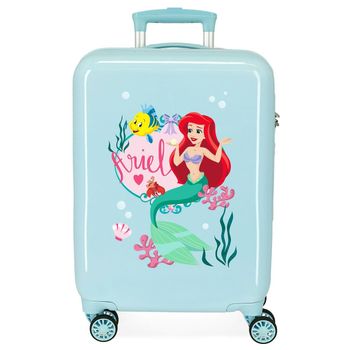 Maleta De Cabina Ariel Princess Celebration Rígida 55cm