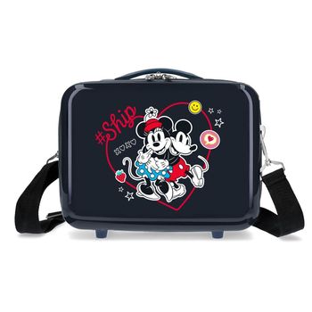 Neceser Abs Mickey & Minnie Ship Always Be Kind Adaptable Marino