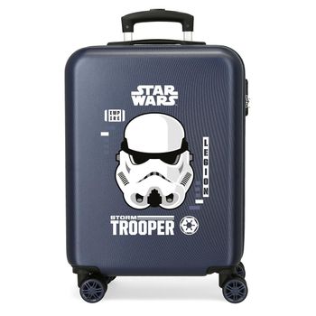 Maleta De Cabina Star Wars Storm Rígida 55cm Azul Marino