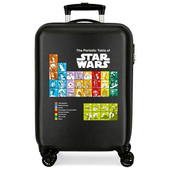 Maleta De Cabina Star Wars Badges The Periodic Table Rígida Negro 55cm