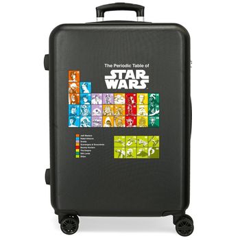 Maleta Mediana Star Wars Badges The Periodic Table Rígida 68cm Negro