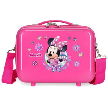 Neceser Abs Minnie Super Helpers Adaptable Rosa