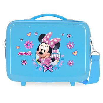 Neceser Abs Minnie Super Helpers Adaptable Azul