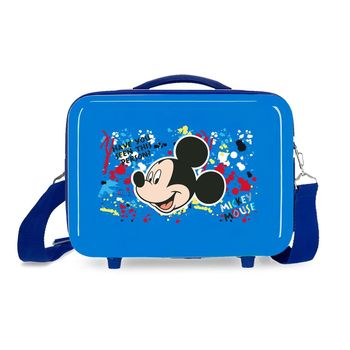 Neceser Abs Mickey Colour Mayhem Adaptable Azul