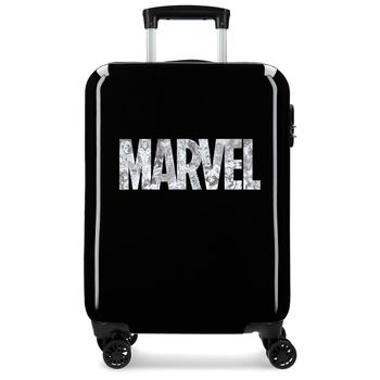 Maleta De Cabina Power Marvel Grey Rígida 55cm