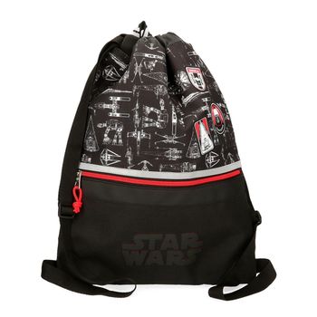 Mochila Saco Mickey Outline Negro con Ofertas en Carrefour