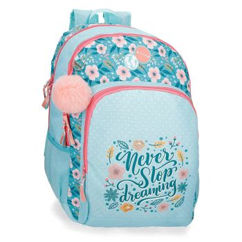 Mochila Escolar Movom Never Stop Dreaming Dos Compartimentos