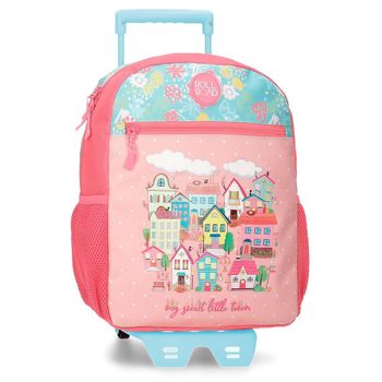 Mochila Preescolar Roll Road my Little Town Con Carro