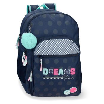 Mochila Escolar Movom Dreams Time Dos Compartimentos Adaptable