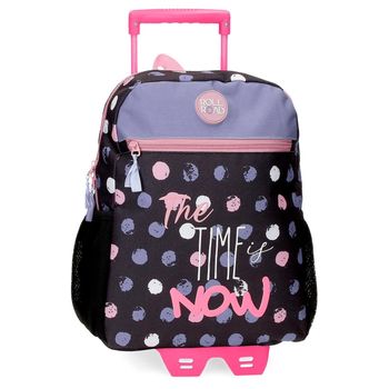 Mochila Preescolar Roll Road the Time Is Now Con Carro