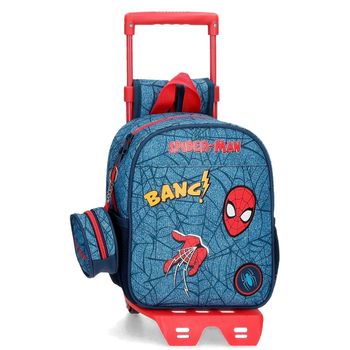 Mochila Preescolar Adaptable Mickey Denim 27 Cm con Ofertas en Carrefour