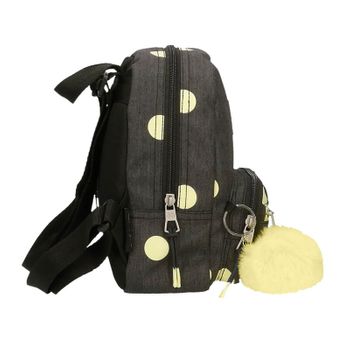 Mochila Pequena 23cm Pepe Jeans Leire Preta