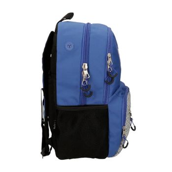 Mochila Escolar Adap. 46cm 2c Pepe Jeans Darren Azul