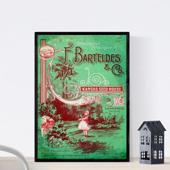 Poster Vintage. Cartel Vintage Y Catalogo Para Tienda F. Barteldes