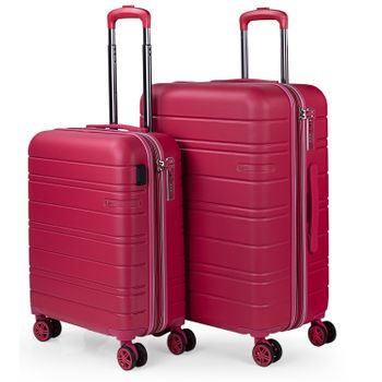 Set 4 Maletas Rigidas 4 Ruedas Azul 16 20 24 28 Maleta Viaje