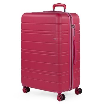 Maleta De Viaje Grande Extensible Abs Trolley 70cm Xl 4 Ruedas Dobles Tsa 171270 Fresa