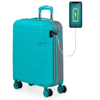 Maleta de cabina equipaje de mano pequeña en avión 4 ruedas 360 azul, Maleta  / Trolley, Los mejores precios