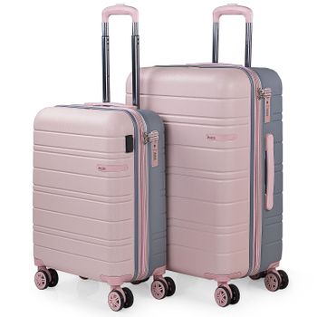 Maleta Cabina Polipropileno Trolley Viaje 55cm 4 Ruedas Candado Tsa 760350  Granate con Ofertas en Carrefour