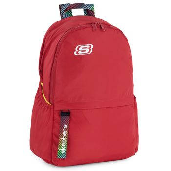 Mochila Escolar Adolescente Con Bolsillo Interior Ipad Tablet  S894 Rojo Cherry