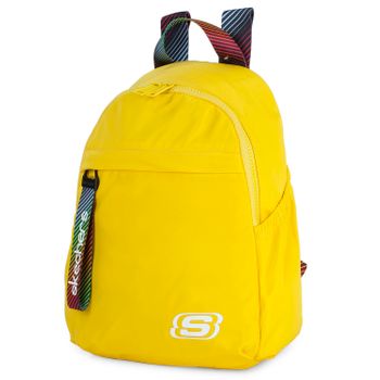 Mochila Pequeña Mujer Con Bolsillo Interior Tablet  S895 Limon Cromo