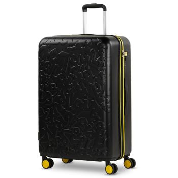 Maleta De Viaje Grande Abs Texturizado Trolley 70cm Xl 71170  Fucsia-antracita con Ofertas en Carrefour