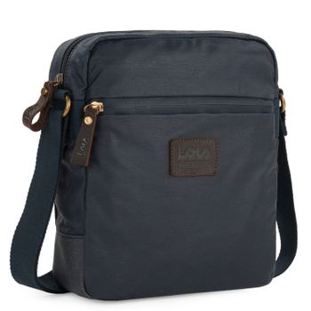 Bolso Bandolera Hombre. Bolsa De Mensajero. Lona Canvas Poliéster Nylon  801038 Marino con Ofertas en Carrefour