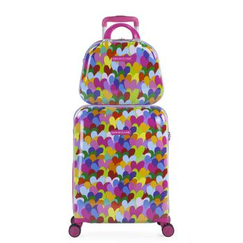 Neceser De Viaje Grande Rígido De Policarbonato, Infantil Niña Itaca 702435  Fucsia con Ofertas en Carrefour